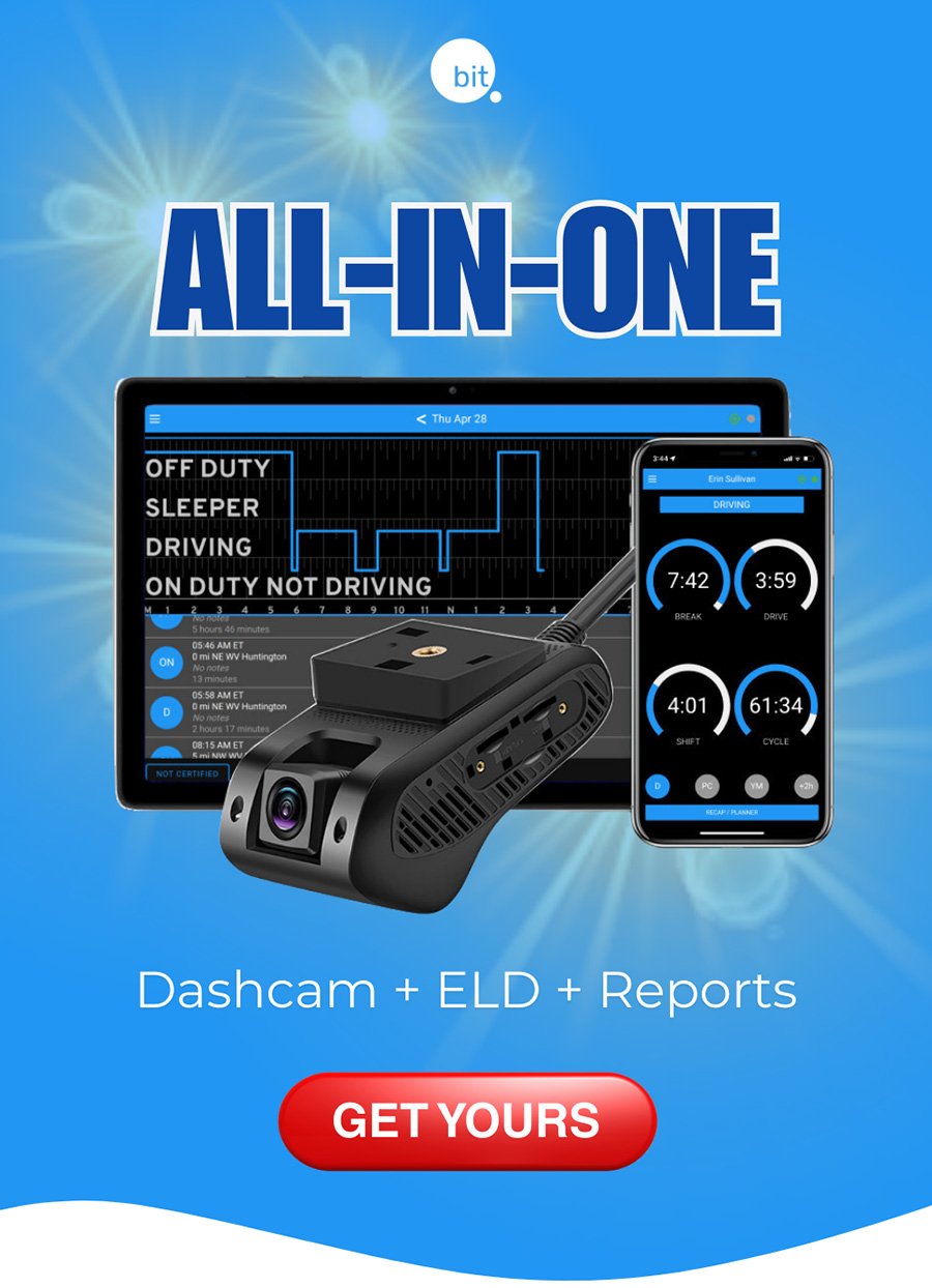 BIT dashcam with ELD