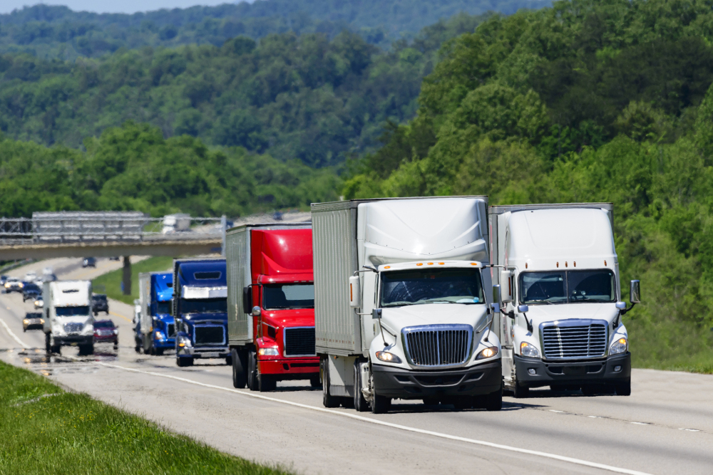 trucks-on-interstate