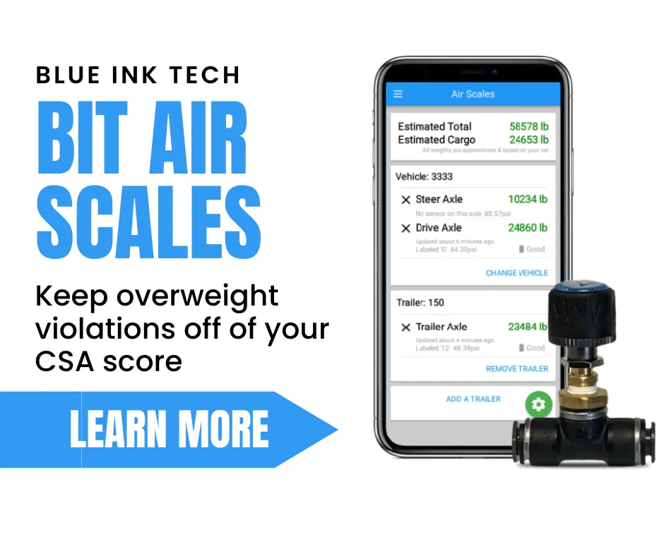 BIT Air Scales for your csa score