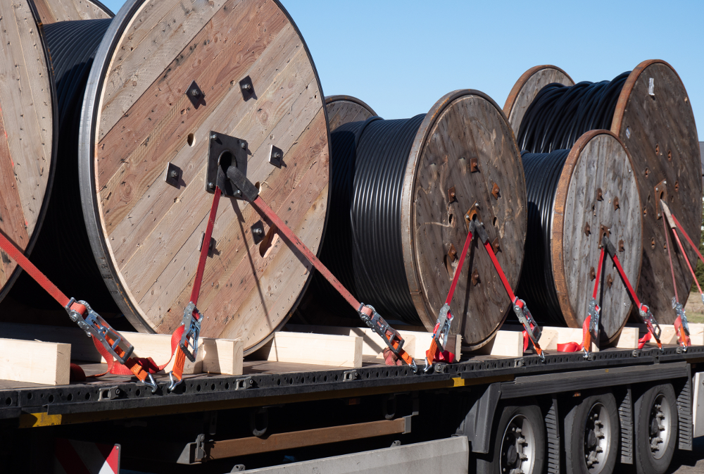 How to Strap down a Load on a Flatbed Trailer  